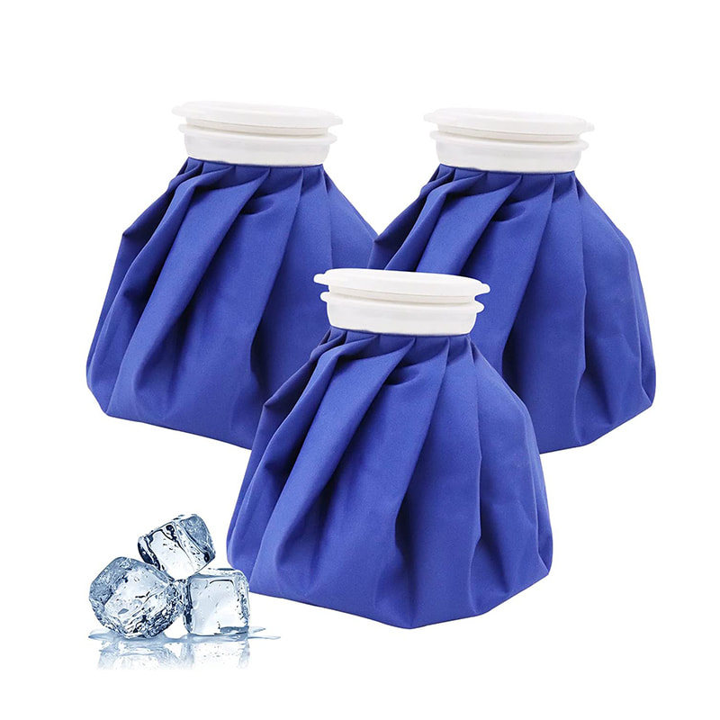 6 tuuman uudelleenkäytettävä kotiurheilun pyöreä jääpussi vammoja varten 