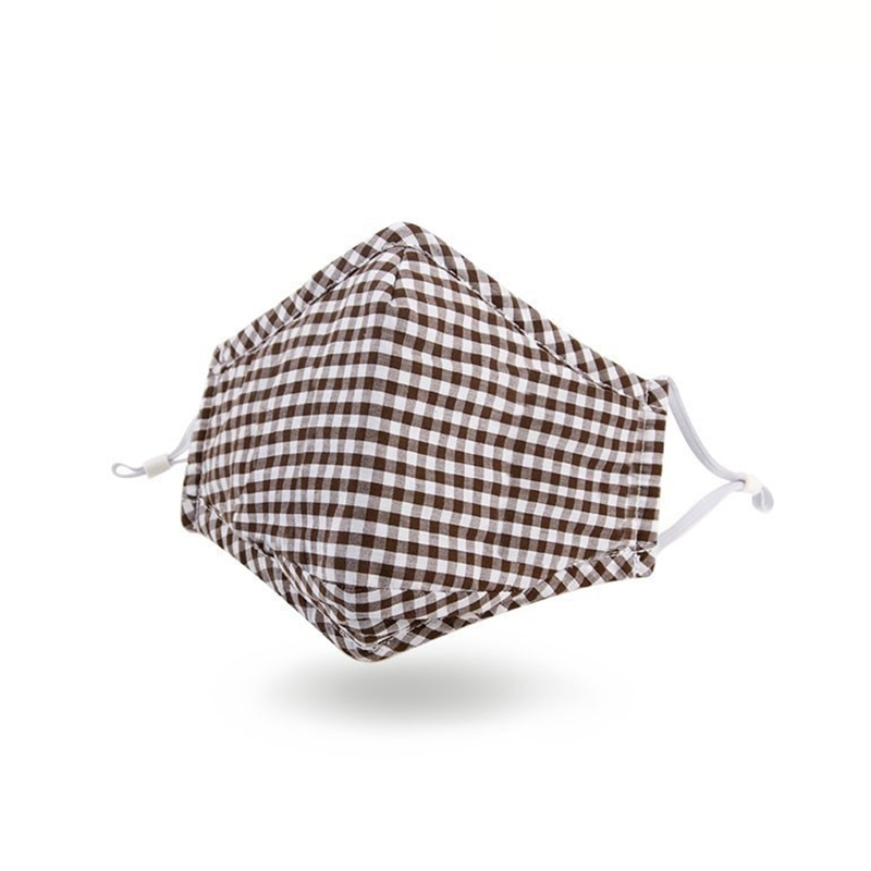 Värikäs pölyä estävä hengittävä suojaava puuvillanaamio suodattimella 