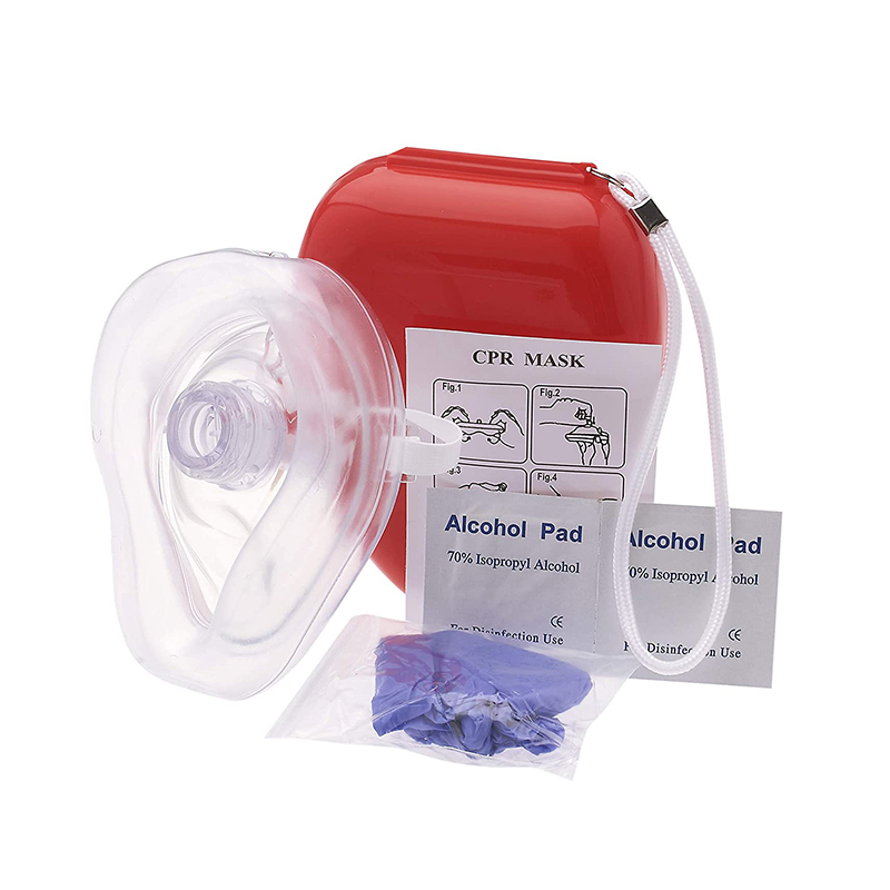 Ensiapu Adult Pocket Medical CPR-naamio 