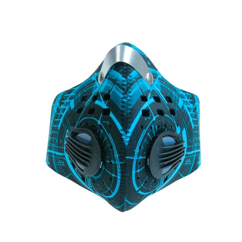 Unisex-hengittävä pyöräilynaamari säädettävillä korvasanoilla 