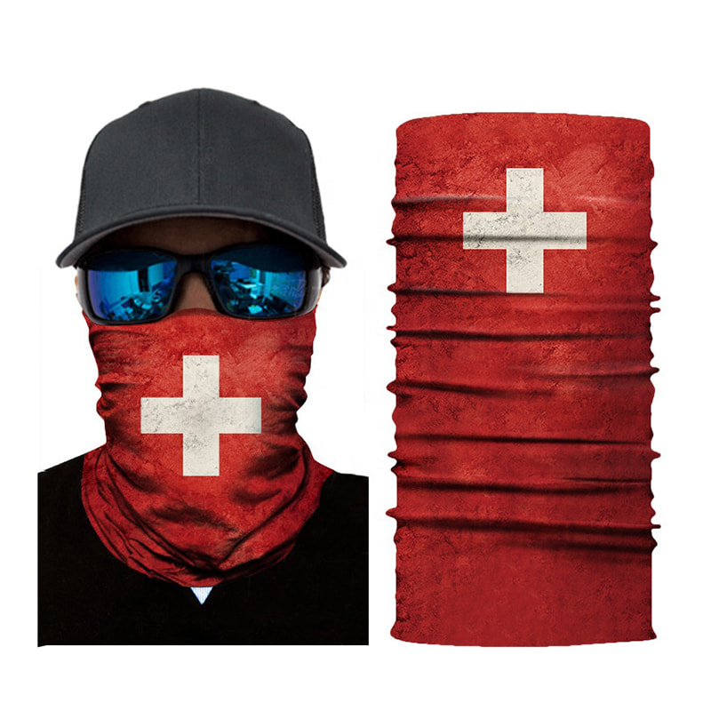 Custom Cotton Bandana Pyöräilynaamari kasvosuojalle 