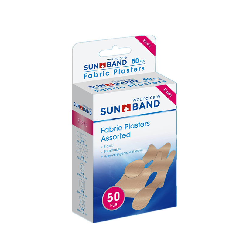 Edullinen valikoima vedenpitävää elastista kangaskipsiä 