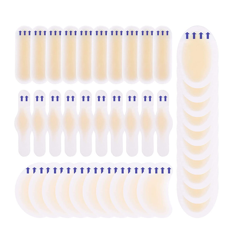 Kestävä vedenpitävä hydrokolloidigeelilaastari läpipainopakkauksille 