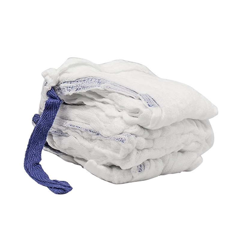 Steriili Medical Lap puuvillainen kirurginen sideharsosieni sairaalaan 