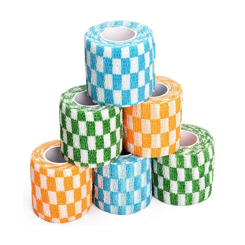 Vedenpitävä elastinen kuitukangassidos Itsekiinnittyvä side